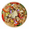 Makaron ryżowy w sosie Gong Bao  (kurczak,cukinia, papryka, cebula) 500g